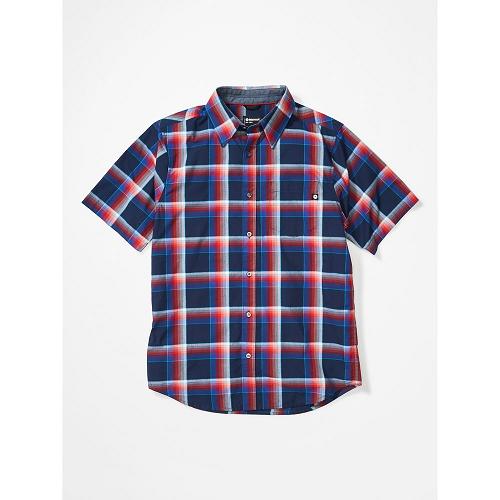 Marmot Meeker Clothes - Mens Shirts Navy CA4052183 Canada